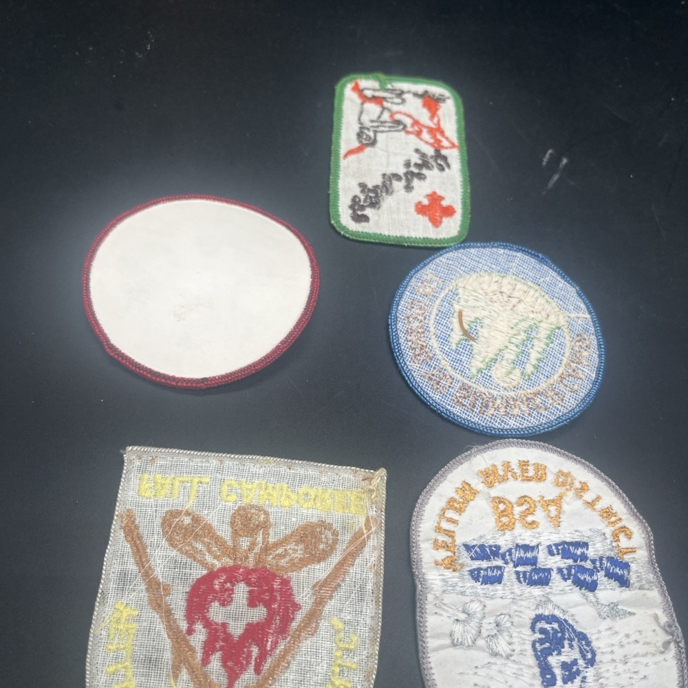 Vintage BSA Boy Scout Patch Lot (5) - 1978 1981 1982 Camporee, Scout Show - Picture 13 of 16
